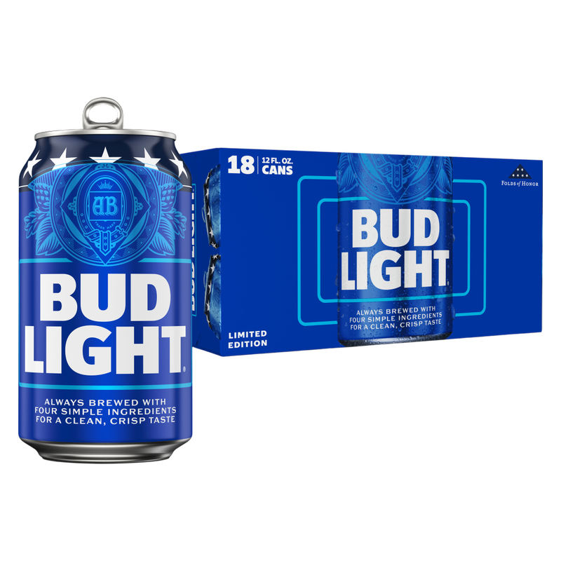 Bud Light 18pk 12oz Can 4.2% ABV