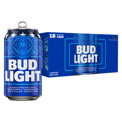 Bud Light 18pk 12oz Can 4.2% ABV