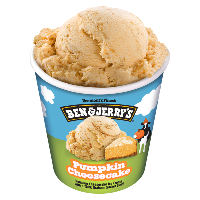 Ben & Jerry's Pumpkin Cheesecake Ice Cream Pint