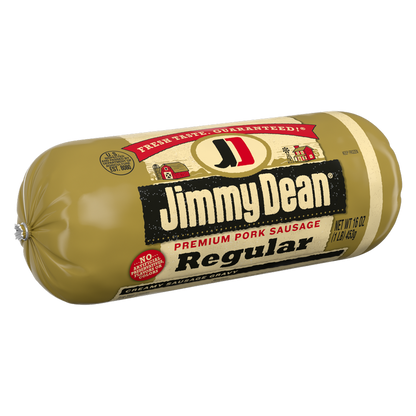 Jimmy Dean Pork Regular Breakfast Sausage Roll (Frozen) - 16oz