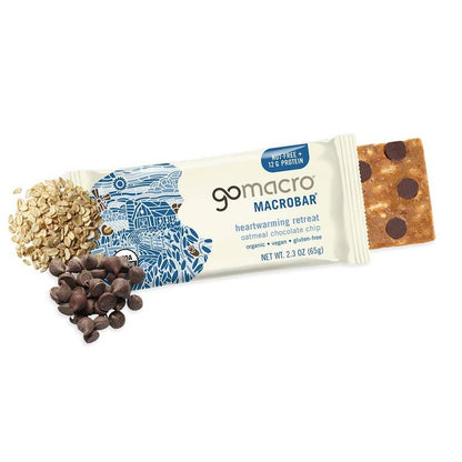 GoMacro Oatmeal Chocolate Chip Case 12 CT