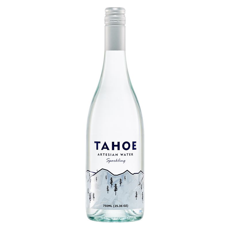 Tahoe Artesian Sparkling Water 750ml Glass Bottle