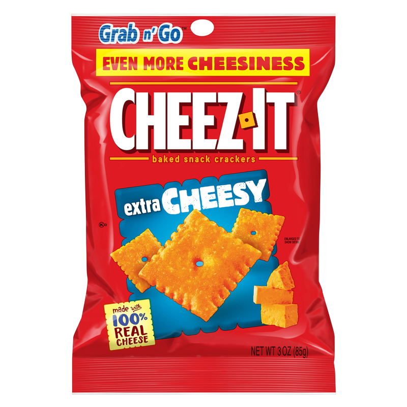 Cheez-It Extra Cheesy Snack Crackers 3oz