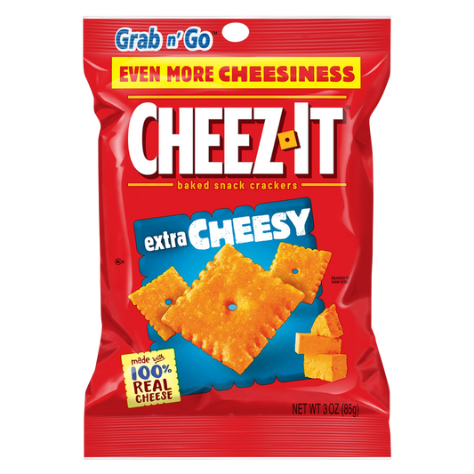 Cheez-It Extra Cheesy Snack Crackers 3oz