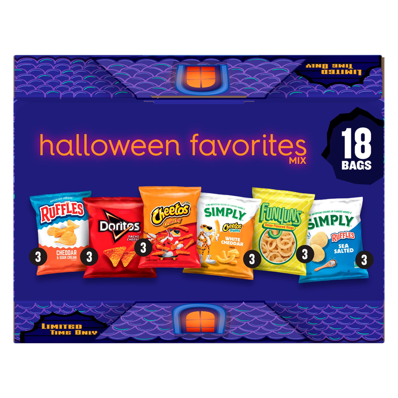 Frito Lay Snacks Variety Pack Halloween Favorites Mix 18ct