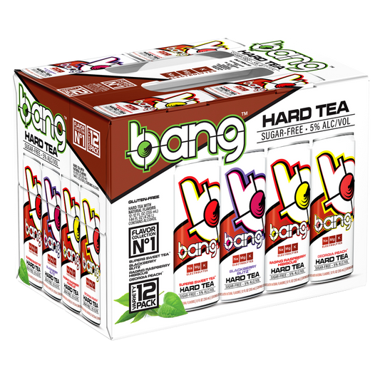 Bang Hard Tea Variety 12pk 12oz can 5% ABV