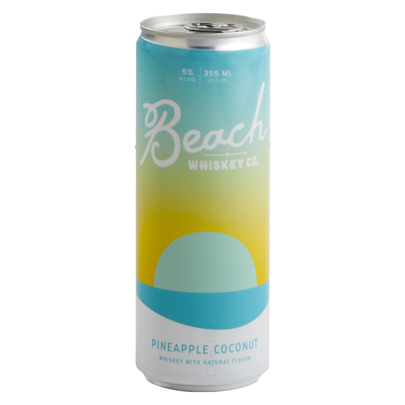 Beach Whiskey Pineapple Coconut Rtd 4pk 355ml 10% ABV