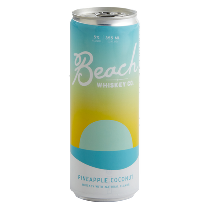 Beach Whiskey Pineapple Coconut Rtd 4pk 355ml 10% ABV