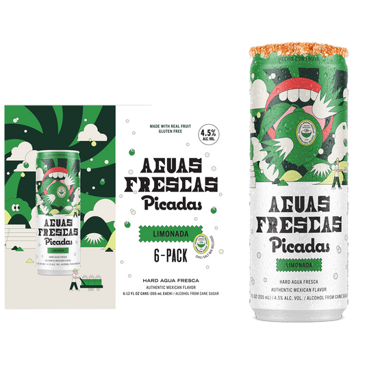 Picadas Hard Aguas Frescas Limonada 6pk 12oz Can 4.5% ABV