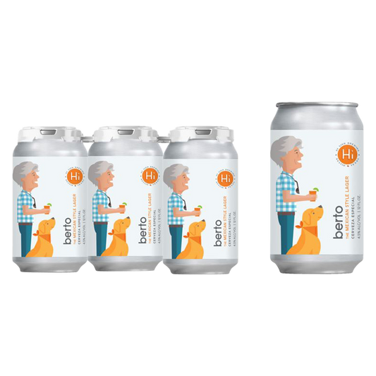 Hi Sign Brewing El Berto the Mexican Lager 6pk 12oz Can 4.5% ABV