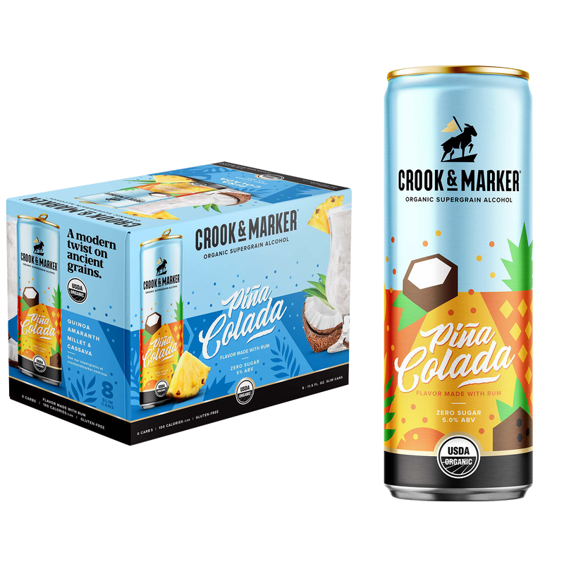 Crook & Marker Pina Colada 8pk 11.5oz Can 5.0% ABV
