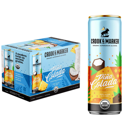 Crook & Marker Pina Colada 8pk 11.5oz Can 5.0% ABV