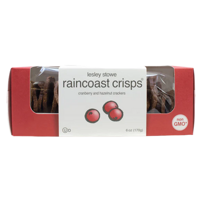 Raincoast Cranberry Hazelnut Crisps 5.3oz