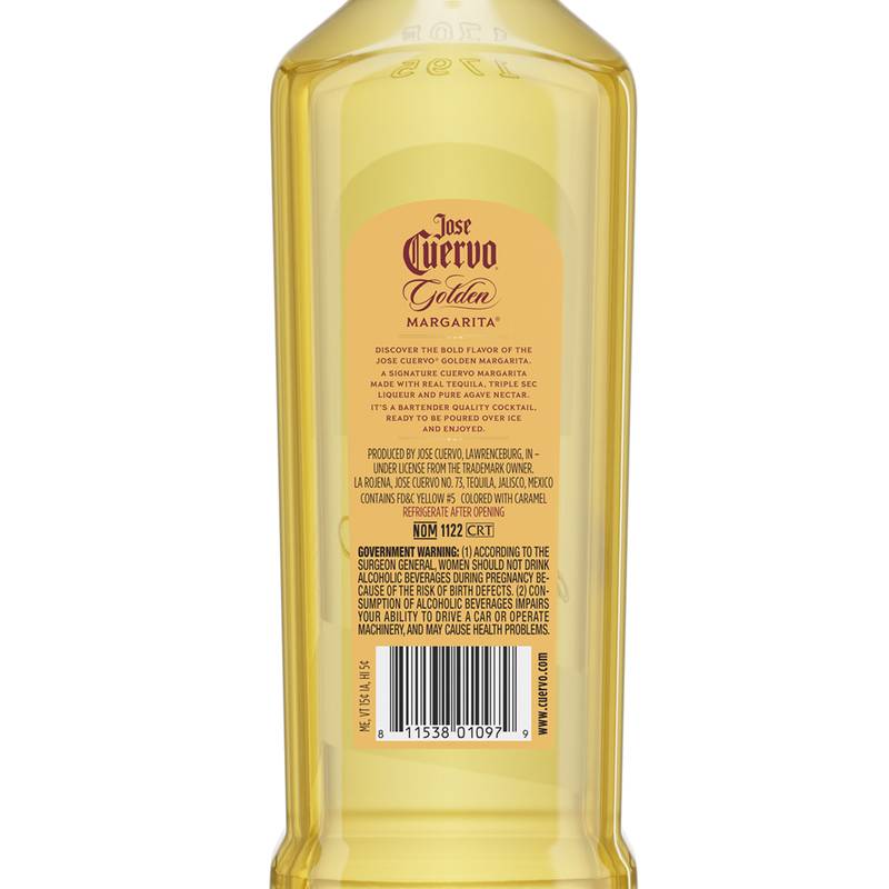 Jose Cuervo Golden Margarita Original Ready to Drink Cocktail 750ml 12.7% ABV
