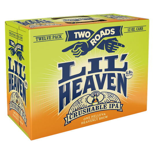 Two Roads Brewing Co. Lil' Heaven Crushable IPA 12pk 12oz Can 4.8% ABV