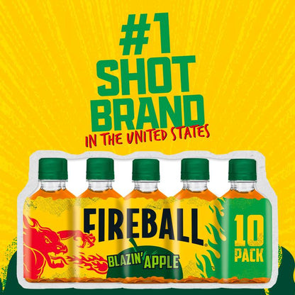 Fireball Apple 10pk 50ml 16.5% ABV