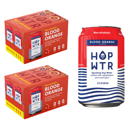 HOP WTR Blood Orange 12pk 12oz Can