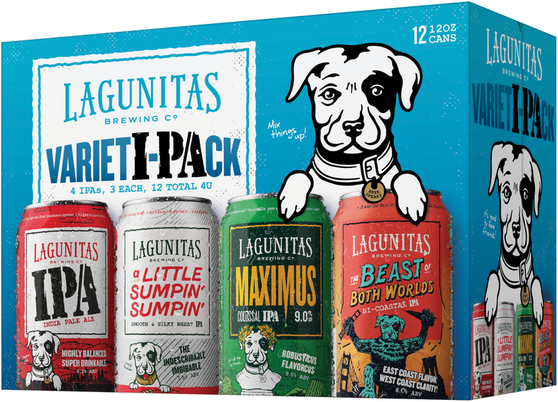 Lagunitas Variety Pack, 12 Pack, 12 fl. oz. Cans