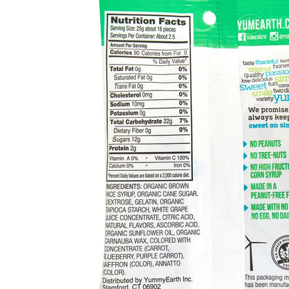 YumEarth Organic Gummy Worms 2.5oz