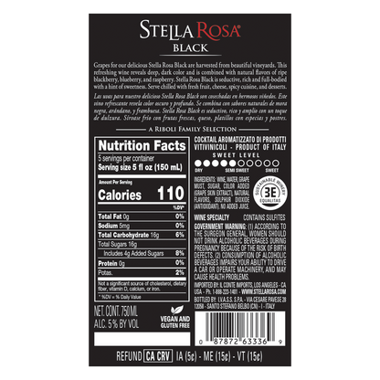 Stella Rosa Black 750ml