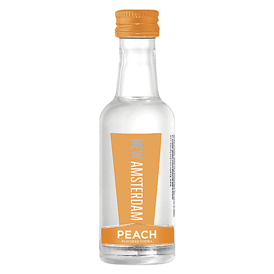 New Amsterdam Peach Vodka 50ml (70 Proof)