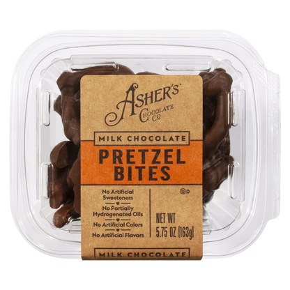 Asher's Milk Chocolate Pretzel Bite 6oz