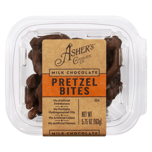 Asher's Milk Chocolate Pretzel Bite 6oz