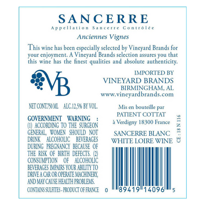 Patient Cottat Sancerre 750ml