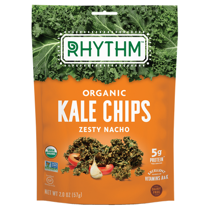 Rhythm Superfoods Zesty Nacho Kale Chips 2oz