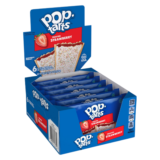 Pop-Tarts Frosted Strawberry Toaster Pastries, 2ct 6pk
