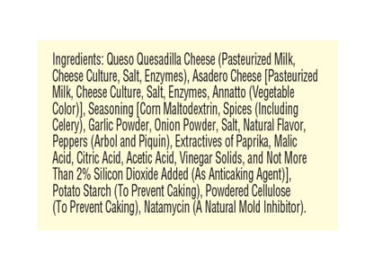 Sargento Shredded Blend with Cholula - 7oz
