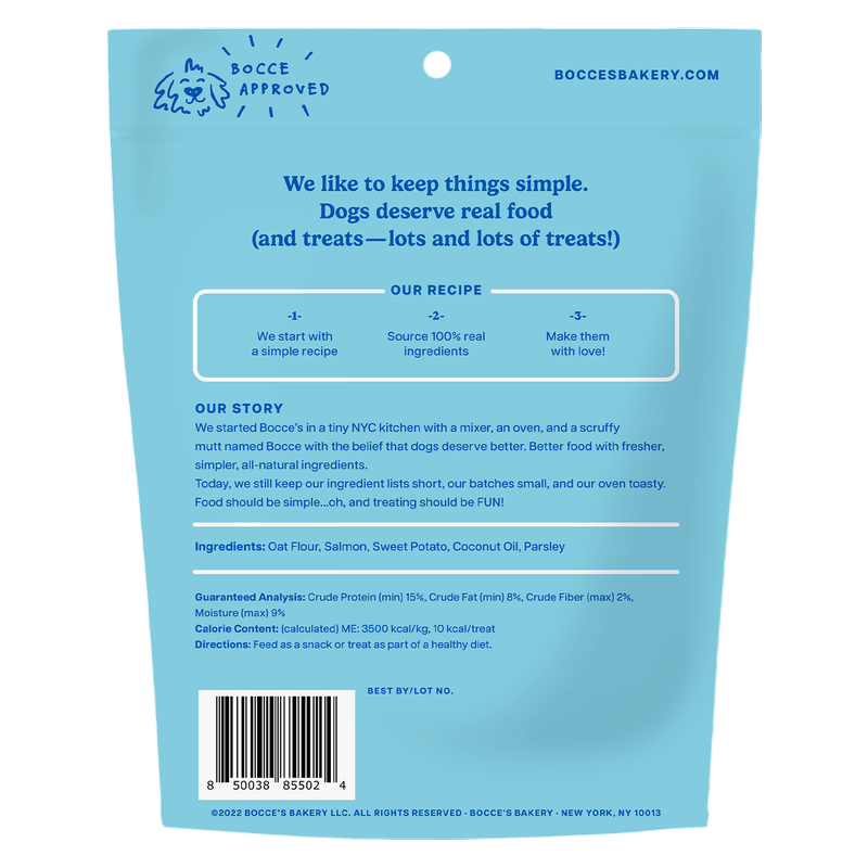 Bocce's Bakery Fish & Chips 5oz Dog Biscuits