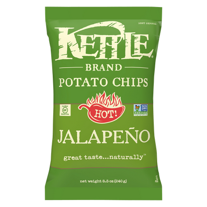 Kettle Brand Jalapeno Potato Chips 8.5oz