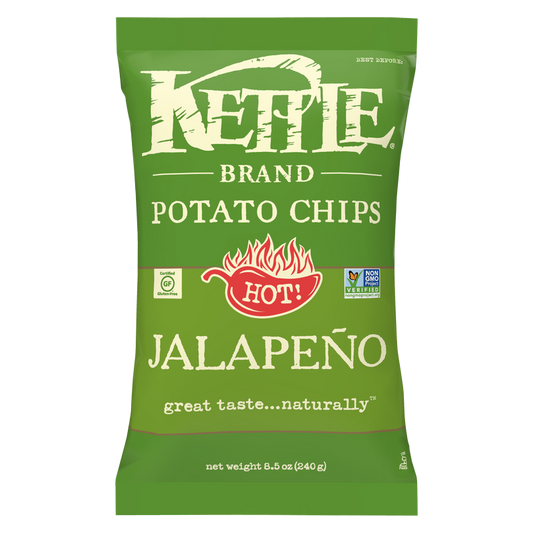 Kettle Brand Jalapeno Potato Chips 8.5oz
