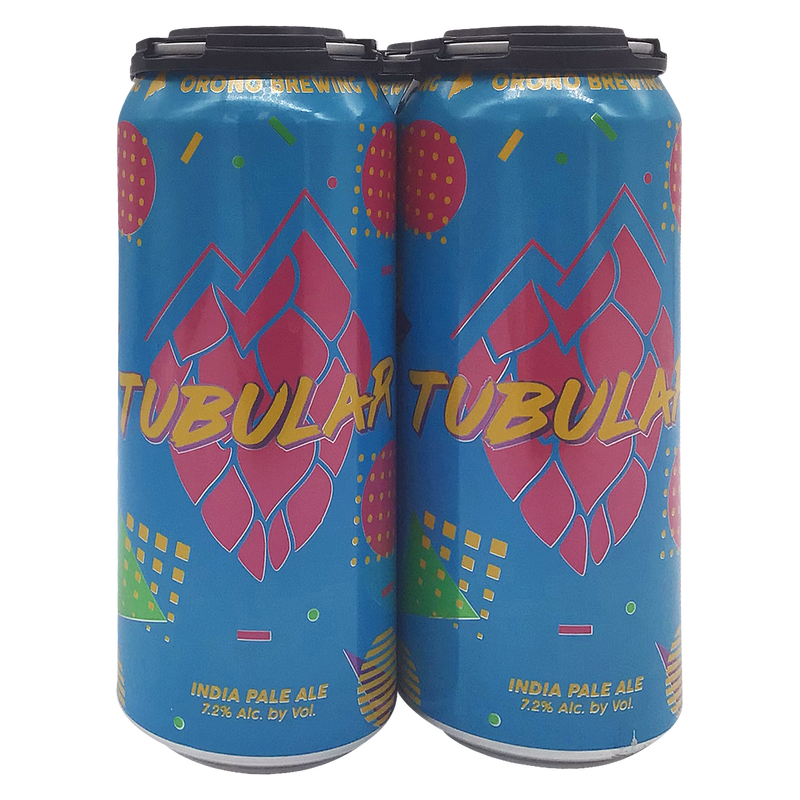Orono Brewing Tubular Ipa 4Pk 16Oz Can 7.2% Abv