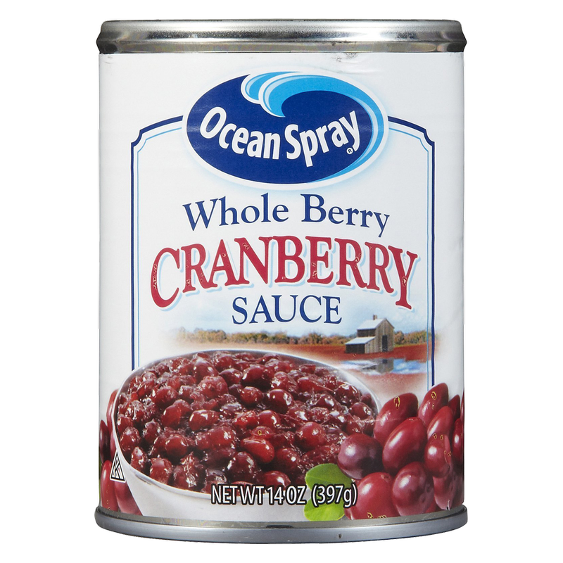 Ocean Spray Whole Berry Cranberry Sauce, 14oz