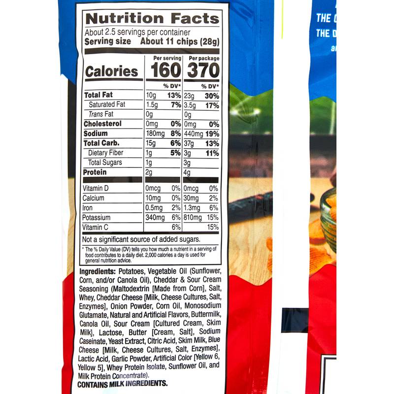 Ruffles Cheddar & Sour Cream Chips 2.37oz