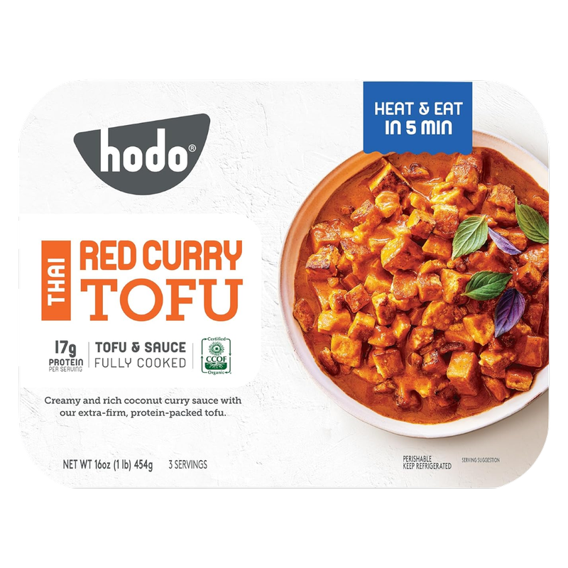 hodo Thai Red Curry Tofu, 16 oz
