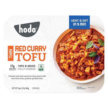 hodo Thai Red Curry Tofu, 16 oz