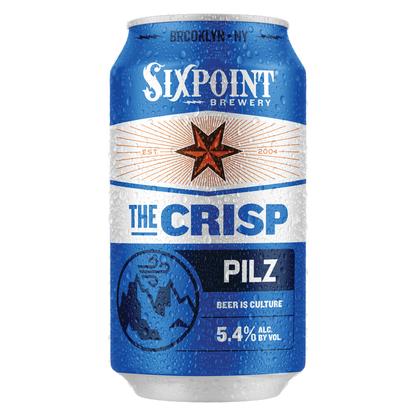 Sixpoint The Crisp 12oz 6pk Cans 5.4% ABV