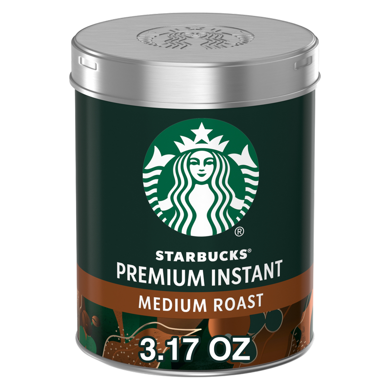 Starbucks Premium Instant Medium Roast 3.17oz Can