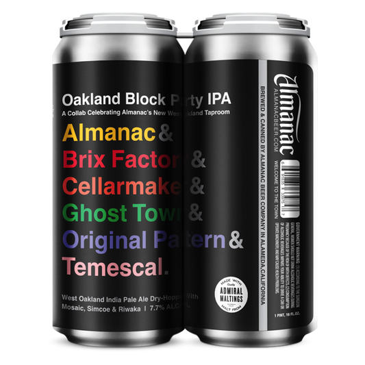 ALMANAC OAKLAND BLCK PRTY 4PKC