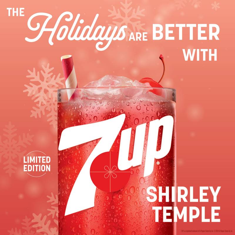 7up Zero Sugar Shirley Temple 12pk 12oz Can