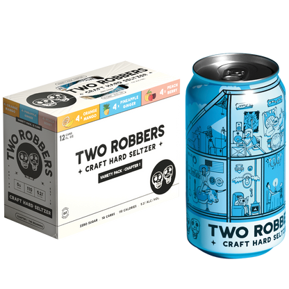 Two Robbers Variety Seltzer - Chapter 1 12pk 12oz Can 5.2% ABV