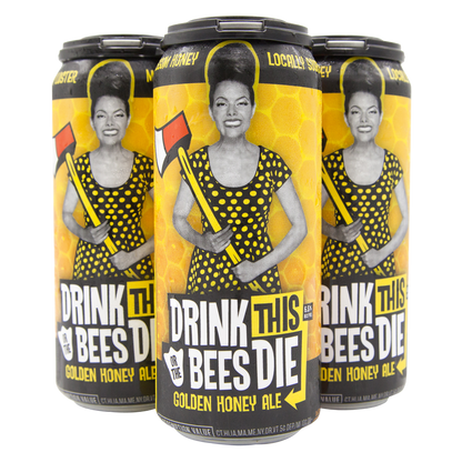 Duck Foot Drink This Or The Bees Die Honey Ale 4pk 16oz Can