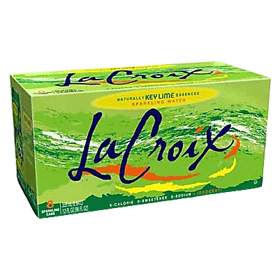 La Croix Key Lime Sparkling Water 8pk 12oz Can