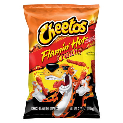 Cheetos Crunchy Flamin Hot, 2.875oz