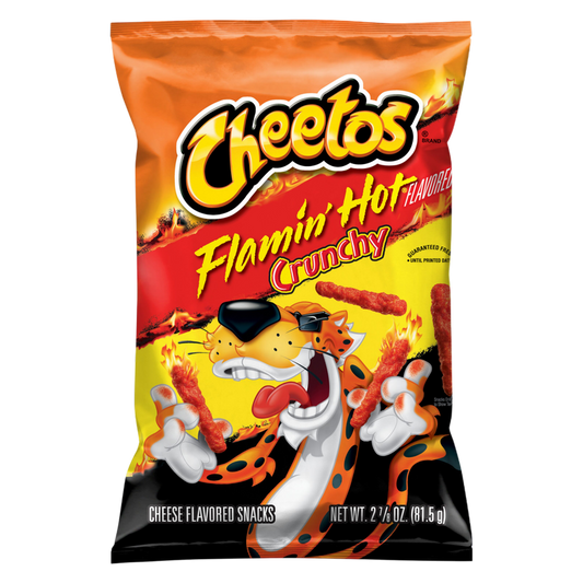 Cheetos Crunchy Flamin Hot, 2.875oz