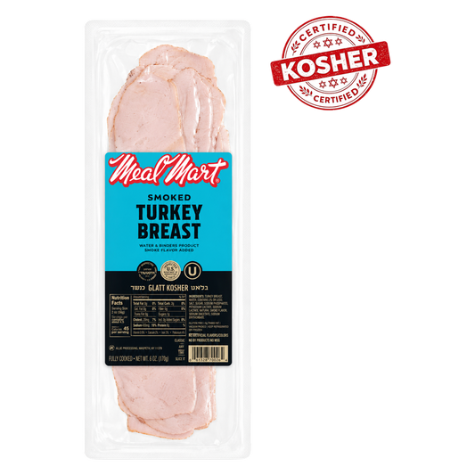 Meal Mart Kosher Smoked Turkey Breast - 6oz