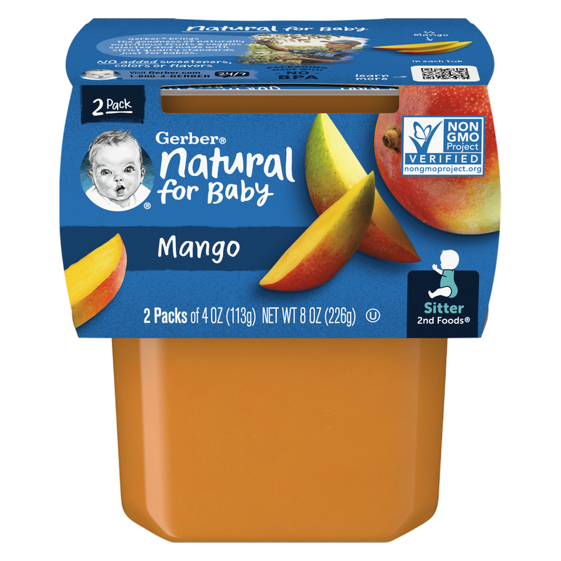 Gerber 2nd Foods Mango, 2-Pack